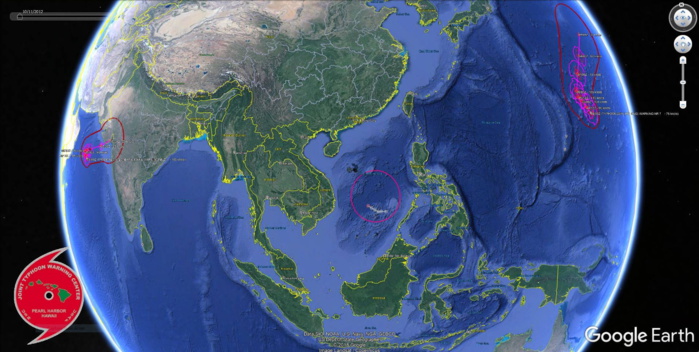 Invest 90W: Tropical Cyclone formation Alert. 05A, 24W, 23W: updates