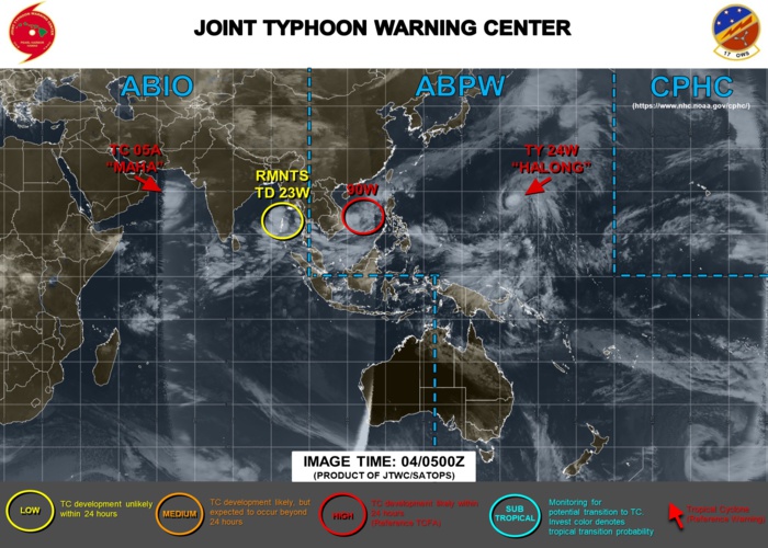 INVEST 90W NOW HIGH