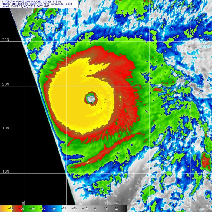 TC 24W: 05/0402UTC TC 24W: 05/0402UTC