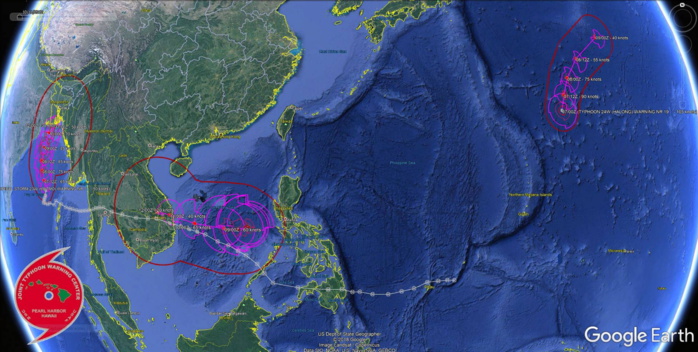Halong(24W), Nakri(25W) and Matmo(23W) updates.
