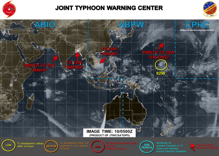 Tropical Storm Nakri(25W) making landfall shortly before 12hours