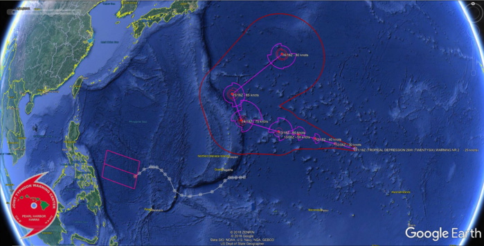 Invest 91W: Tropical Cyclone Formation Alert. TD 26W: update