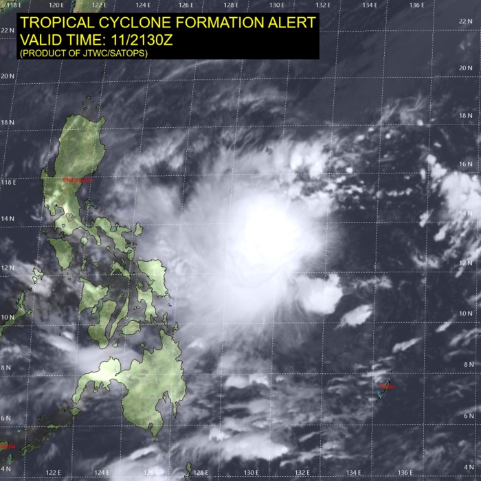11/2130UTC. INVEST 91W 11/2130UTC. INVEST 91W