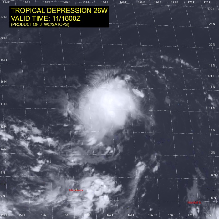 11/18UTC. TD 26W 11/18UTC. TD 26W