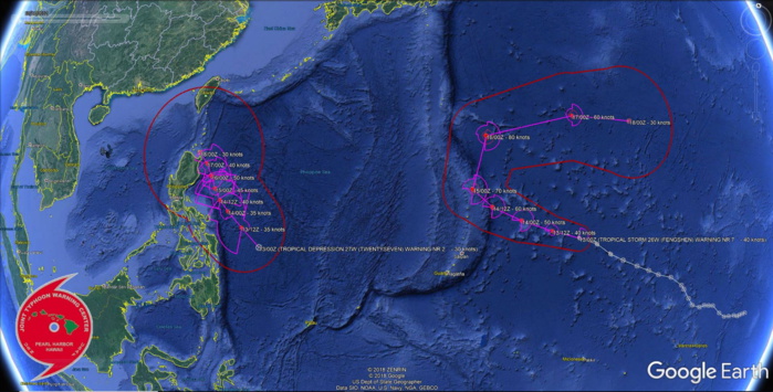 TS 26W & TD 27W TS 26W & TD 27W
