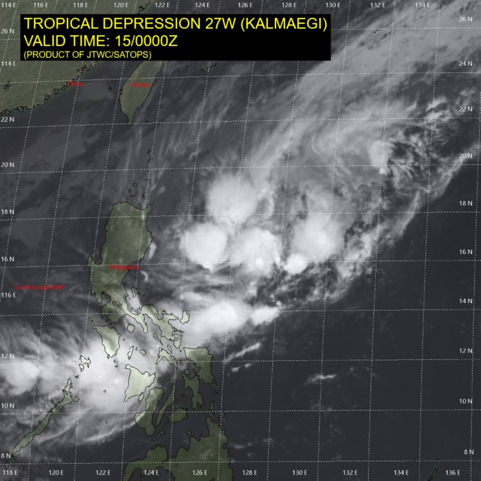 TD 27W: 15/00UTC