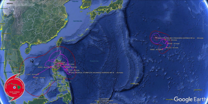 TS 27W & TY 26W TS 27W & TY 26W