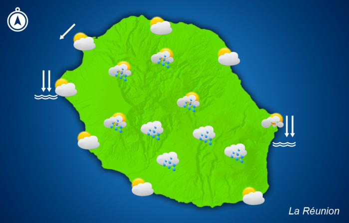 Réveil encore plus ensoleillé que prévu, des averses locales cet après-midi