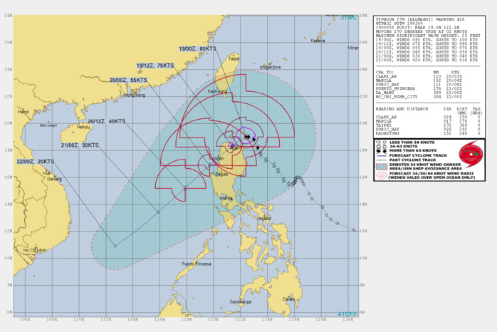 Typhoon Kalmaegi: forecast landfall near Aparri within 12h. Invest 93W: Trop Cyclone Formation Alert Typhoon Kalmaegi: forecast landfall near Aparri within 12h. Invest 93W: Trop Cyclone Formation Alert