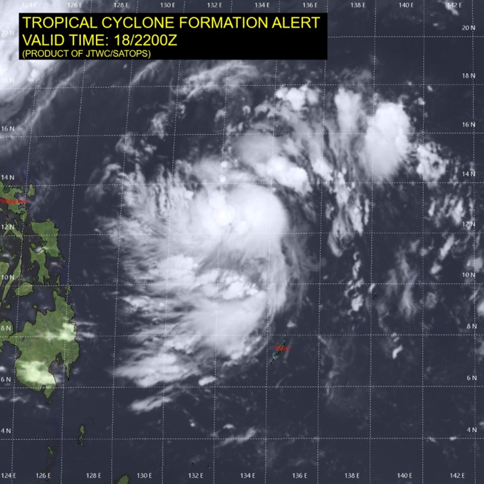 INVEST 93W: 18/22UTC INVEST 93W: 18/22UTC