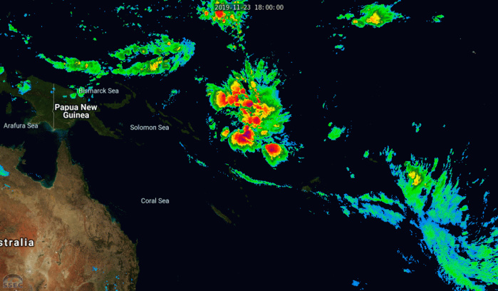 Cyclones: la saison de l'Hemisphère Sud 2019/2020 débute sur le Pacifique
