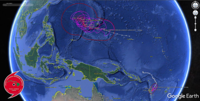 TS Kammuri(29W), TC Rita(01P) and Invest 95W: updates at 26/09UTC