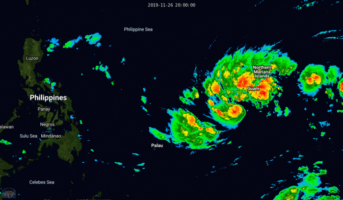 Kammuri(29W) set to be a Typhoon within 12/18h. TC Rita(01P): Final Warning