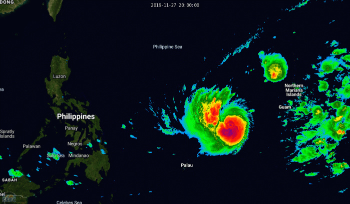 Typhoon Kammuri could intensify to category 4 within 3 days while approaching the Philippines Typhoon Kammuri could intensify to category 4 within 3 days while approaching the Philippines