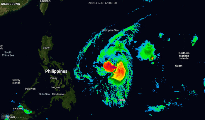 Kammuri(29W) still forecast to intensify markedly next 48h, approaching Central Philippines