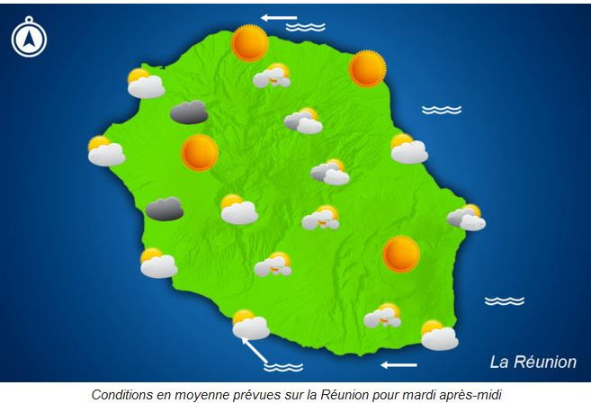 Temps sec et souvent ensoleillé, possible démarrage de l'activité cyclonique toujours surveillé au Nord de Mada