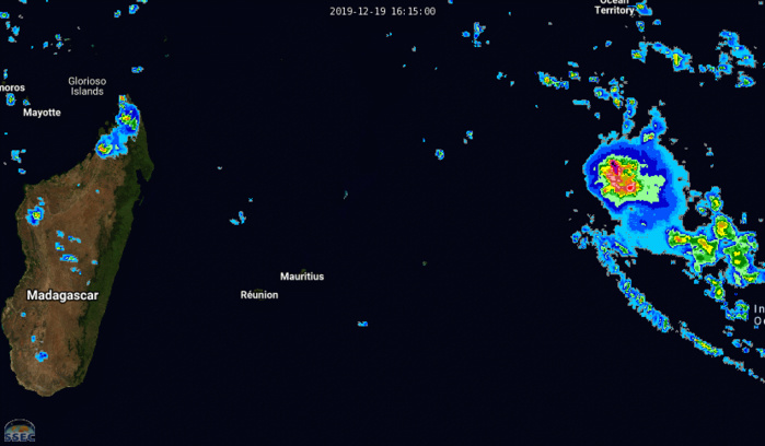 INVEST 96S: poorly organized. Downgraded to low