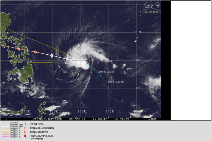 30W(Phanfone) intensifying next 36hours and approaching Samar/Philippines