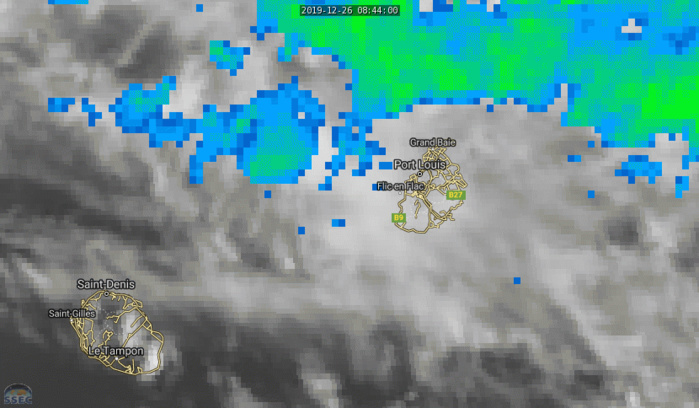 Maurice: des averses au cours de la nuit du 26 au 27 Maurice: des averses au cours de la nuit du 26 au 27