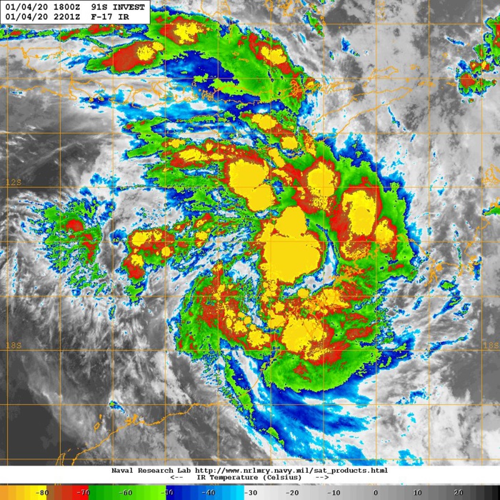 Western Australia: Invest 91S: Tropical Cyclone Formation Alert