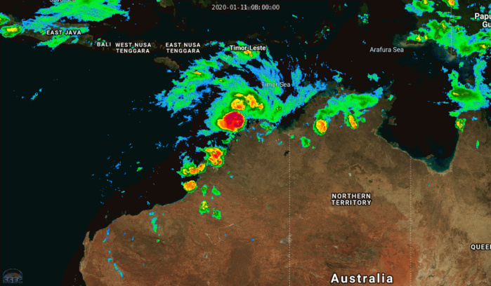 South Indian: 92S now TC 07S, intensifying next 48h over open seas South Indian: 92S now TC 07S, intensifying next 48h over open seas