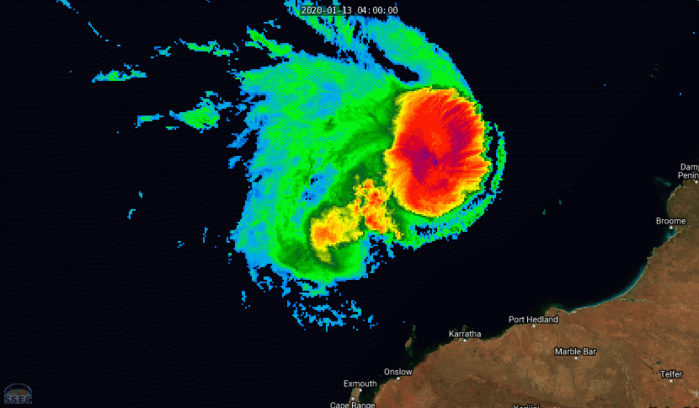 07S(CLAUDIA) probably peaking as a borderline cat 1/2 US 07S(CLAUDIA) probably peaking as a borderline cat 1/2 US