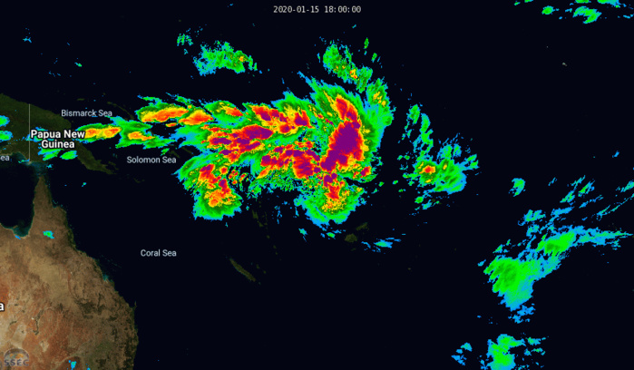 Fiji area: Invest 93P: Tropical Cyclone Formation Alert