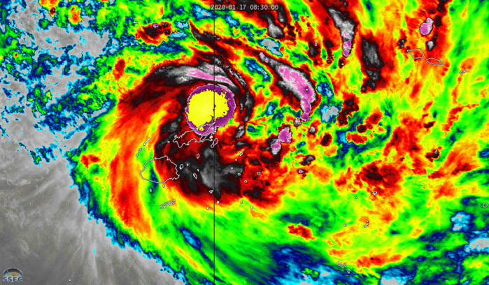 TC 08P(TINO), extremely intense convection, tracking less than 100km to Lambasa/Fiji TC 08P(TINO), extremely intense convection, tracking less than 100km to Lambasa/Fiji