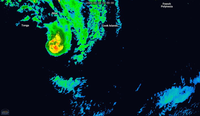 TC 08P(TINO): Final Warning, peak intensity was 70knots(CAT 1US)