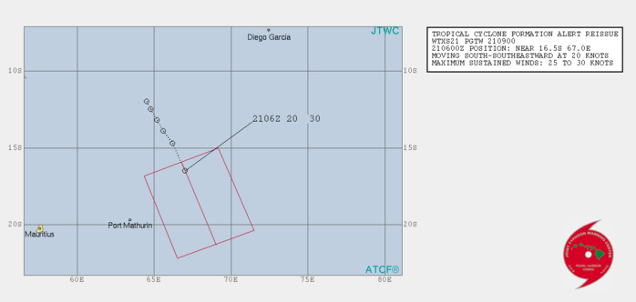 South Indian: Invest 94S: asymmetric circulation, 2nd TCFA bulletin South Indian: Invest 94S: asymmetric circulation, 2nd TCFA bulletin