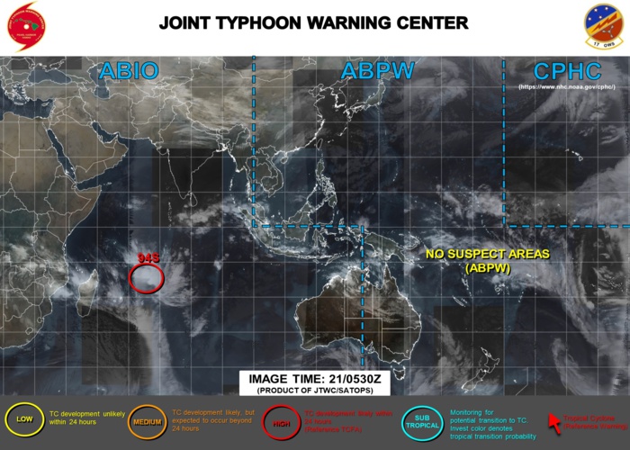 South Indian: Invest 94S: asymmetric circulation, 2nd TCFA bulletin South Indian: Invest 94S: asymmetric circulation, 2nd TCFA bulletin
