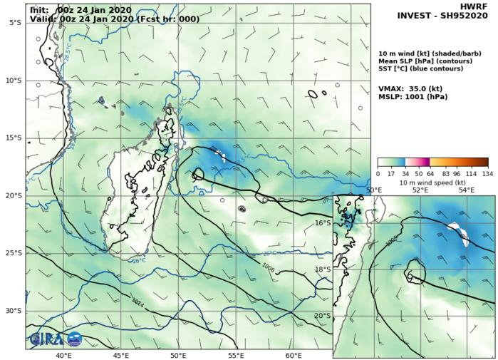 South Indian: 95S : Update at 24/06UTC