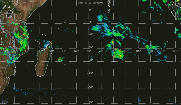 South Indian: Invest 94S, slow-moving next few days before developing while moving SE