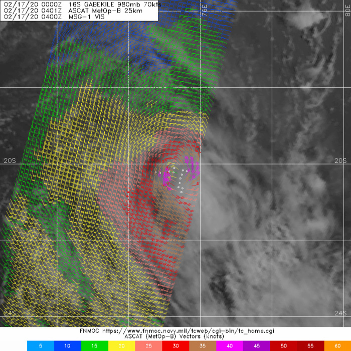 TC 16S(GABEKILE): weakening and slow-moving and Invest 93P: updates at 17/06UTC