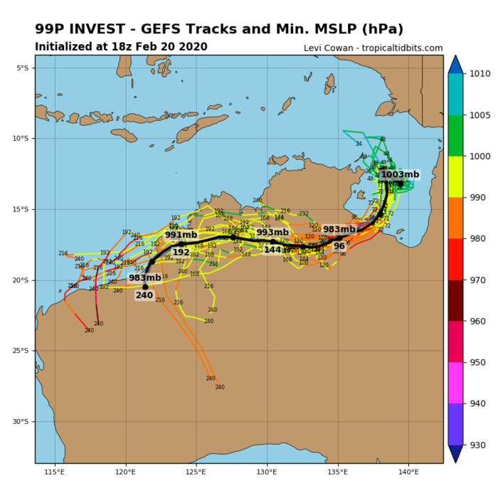 South Pacific: TC 17P(VICKY), Invest 98P:Tropical Cyclone Formation Alert, 96P & 99P: updates