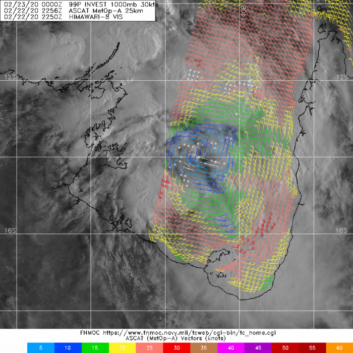 TC 18P(WASI) , Invest 99P and Invest 90S: updates at 23/06UTC
