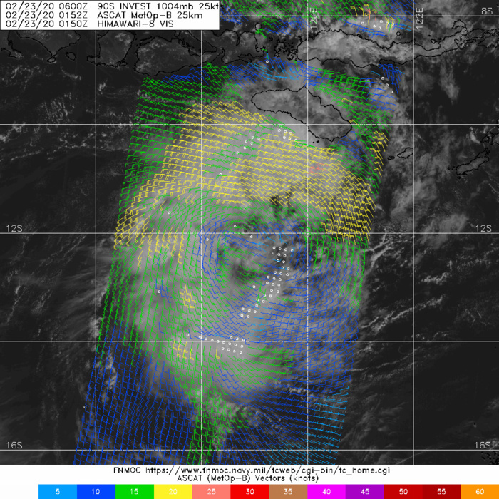 TC 18P(WASI) , Invest 99P and Invest 90S: updates at 23/06UTC