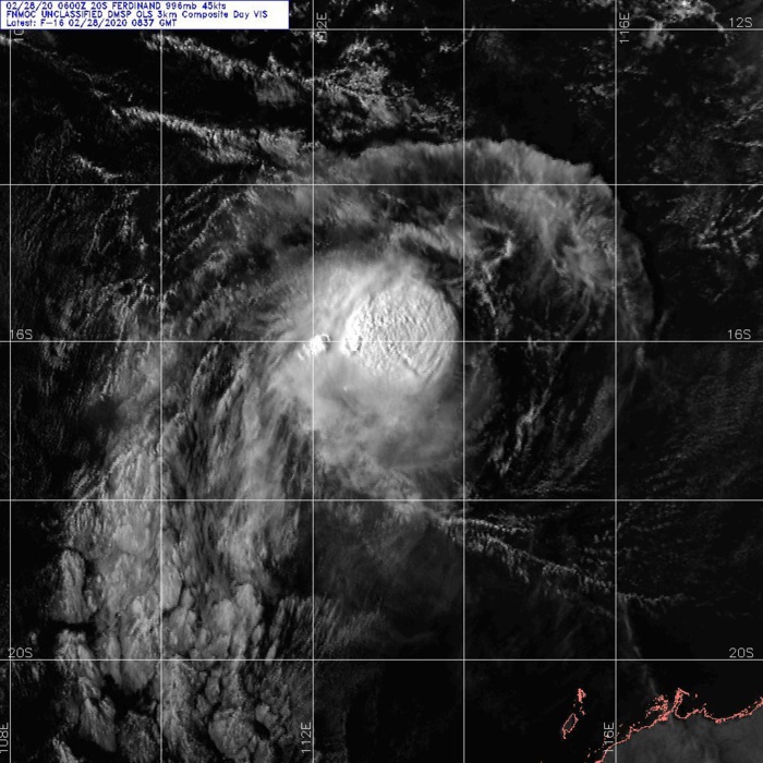 TC 20S(FERDINAND) and over-land TC 19P(ESTHER): 28/02 09UTC Update TC 20S(FERDINAND) and over-land TC 19P(ESTHER): 28/02 09UTC Update