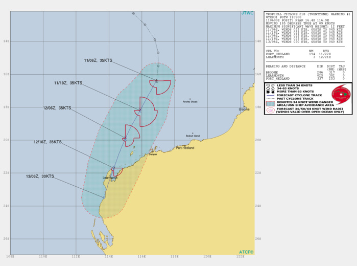 94S is now TC 21S , 96P upgraded to Medium, 91S update at 11/06UTC