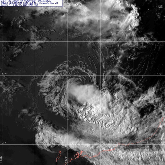 94S is now TC 21S , 96P upgraded to Medium, 91S update at 11/06UTC