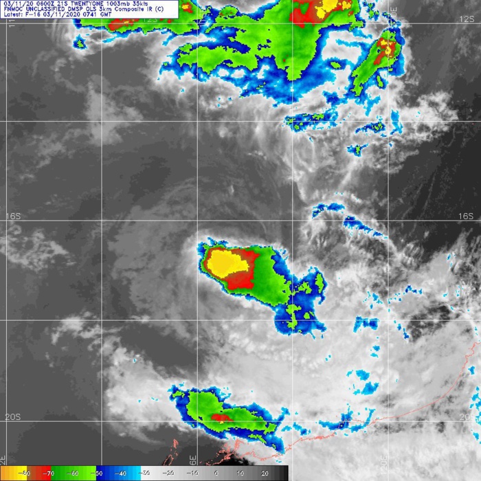 94S is now TC 21S , 96P upgraded to Medium, 91S update at 11/06UTC