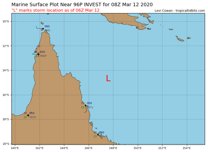TC 21S, Invest 96P and Invest 91S: updates at 12/06UTC