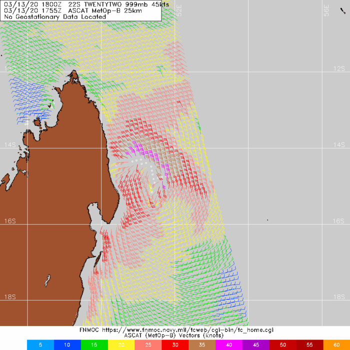 South Indian:TC 22S(HEROLD) forecast to intensify to CAT 3 US while tracking North of Mauritius