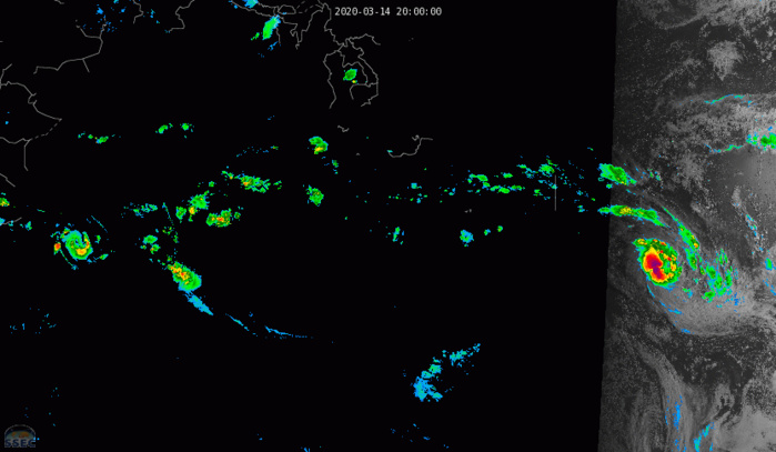 TC 22S(HEROLD) and TC 23P(GRETEL) updates at 15/00UTC
