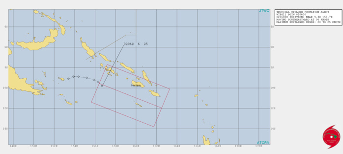South Indian: TC 24S(IRONDRO) intensifying rapidly, South Pacific: Invest 90P: HIGH