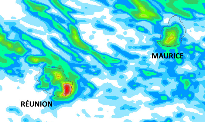 Le modèle AROME de Météo France indique bien les zones où les cumuls de pluie les plus importants sont attendus d'ici la fin de la journée de Jeudi sur une durée de 42h. MÉTÉOCIEL