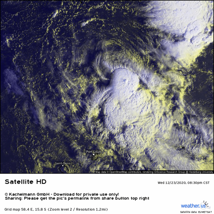 2H ANIMATION. THE CENTER IS STILL EXPOSED TO THE NORTH OF THE DEEP CONVECTION BUT ORGANISATION IS SLOWLY IMPROVING. CLICK IF NECESSARY TO ANIMATE. 2H ANIMATION. THE CENTER IS STILL EXPOSED TO THE NORTH OF THE DEEP CONVECTION BUT ORGANISATION IS SLOWLY IMPROVING. CLICK IF NECESSARY TO ANIMATE.