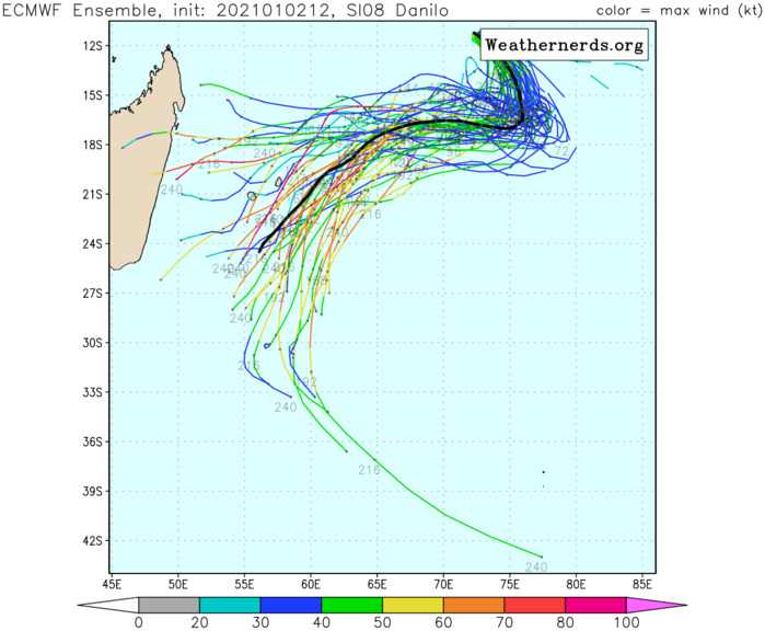 NUMERICAL MODEL GUIDANCE HAS COME INTO  BETTER AGREEMENT WITH THE OVERALL TRACK PHILOSOPHY BUT CONTINUES TO  SHOW SIGNIFICANT DIFFERENCES IN TRACK SPEED AND TRACK ORIENTATION.  THE JTWC FORECAST CONTINUES TO FAVOR THE ECMWF AND ECMWF ENSEMBLE  MEAN SOLUTIONS, AND IS CONSISTENT WITH THE PREVIOUS JTWC FORECAST.