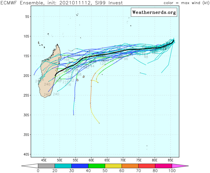 11/12UTC. ECMWF TRACKS THE INVEST AREA NEXT SEVERAL DAYS.