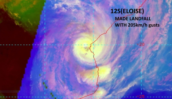 23/0314UTC. THE CYCLONE'S CORE REMAINED COMPACT AND WELL ORGANIZED JUST AFTER LANDFALL BUT WILL RAPIDLY UNRAVEL NEXT 24/48H.